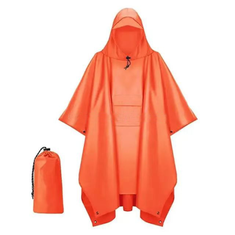Emergency Poncho Rain - Capa de chuva militar 3 em