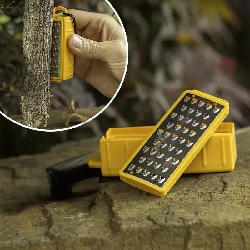 Fire Starting Kit - Cartão de lupa ao ar livre