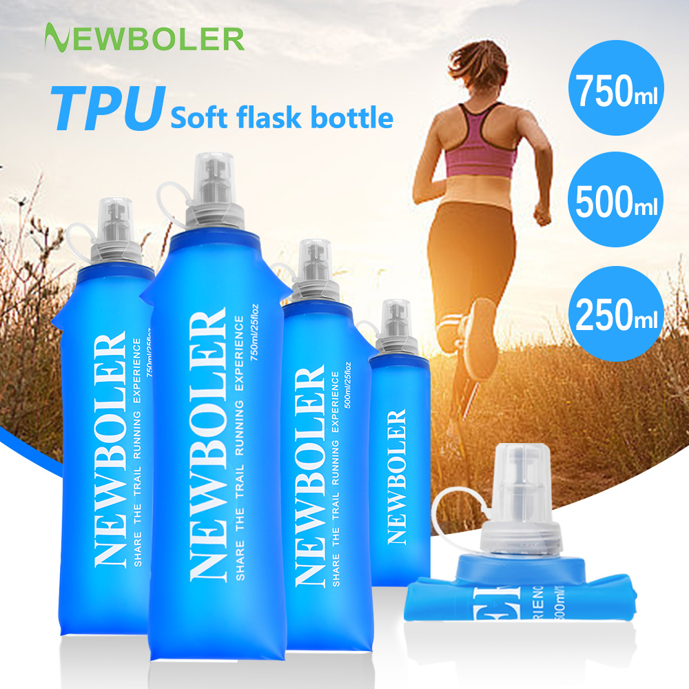 Water Bag Collapsible - 750ml garrafa de água tpu dobrável