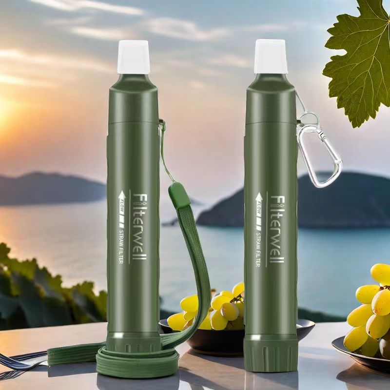 Water Purification Straw - Filterwell pessoal campista purificador de água