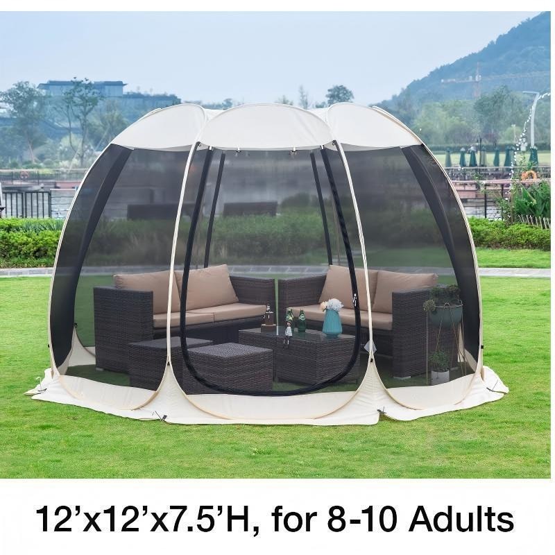 Emergency Mylar Tent - Tenda de Festa com Tela de