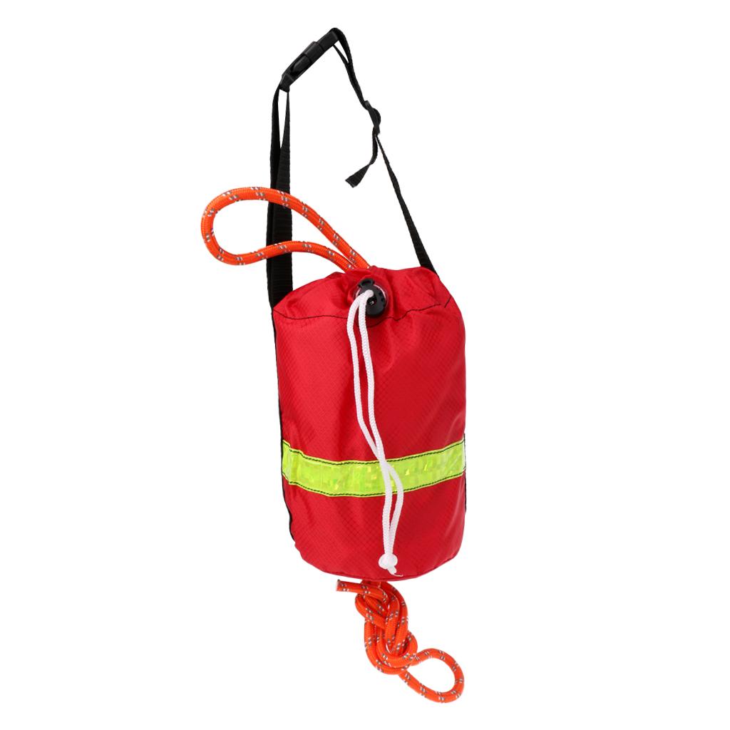 Rescue Rope Throw - Bolsa de Arremesso Refletiva com Corda,