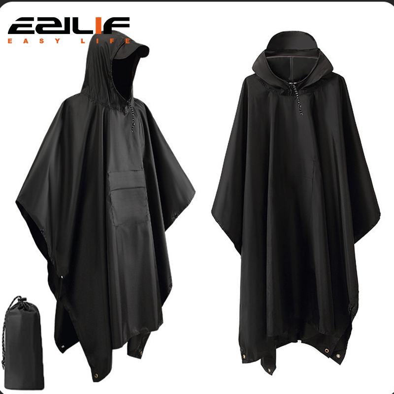 Emergency Poncho Rain - Capa de chuva militar 3 em
