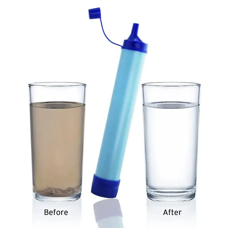 Water Purification Straw - Filtro de Água Portátil Mini para