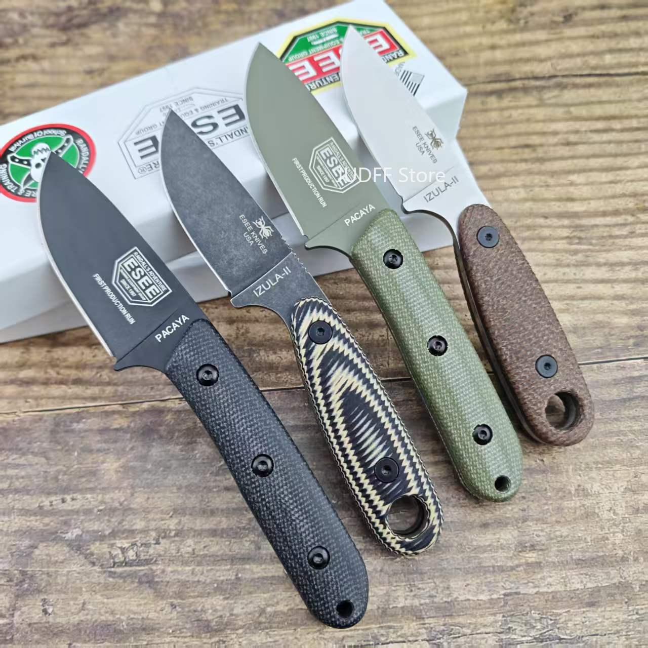 Bushcraft Knife Fixed - Faca Fixa ESEE IZULA/PACAYA para Atividades
