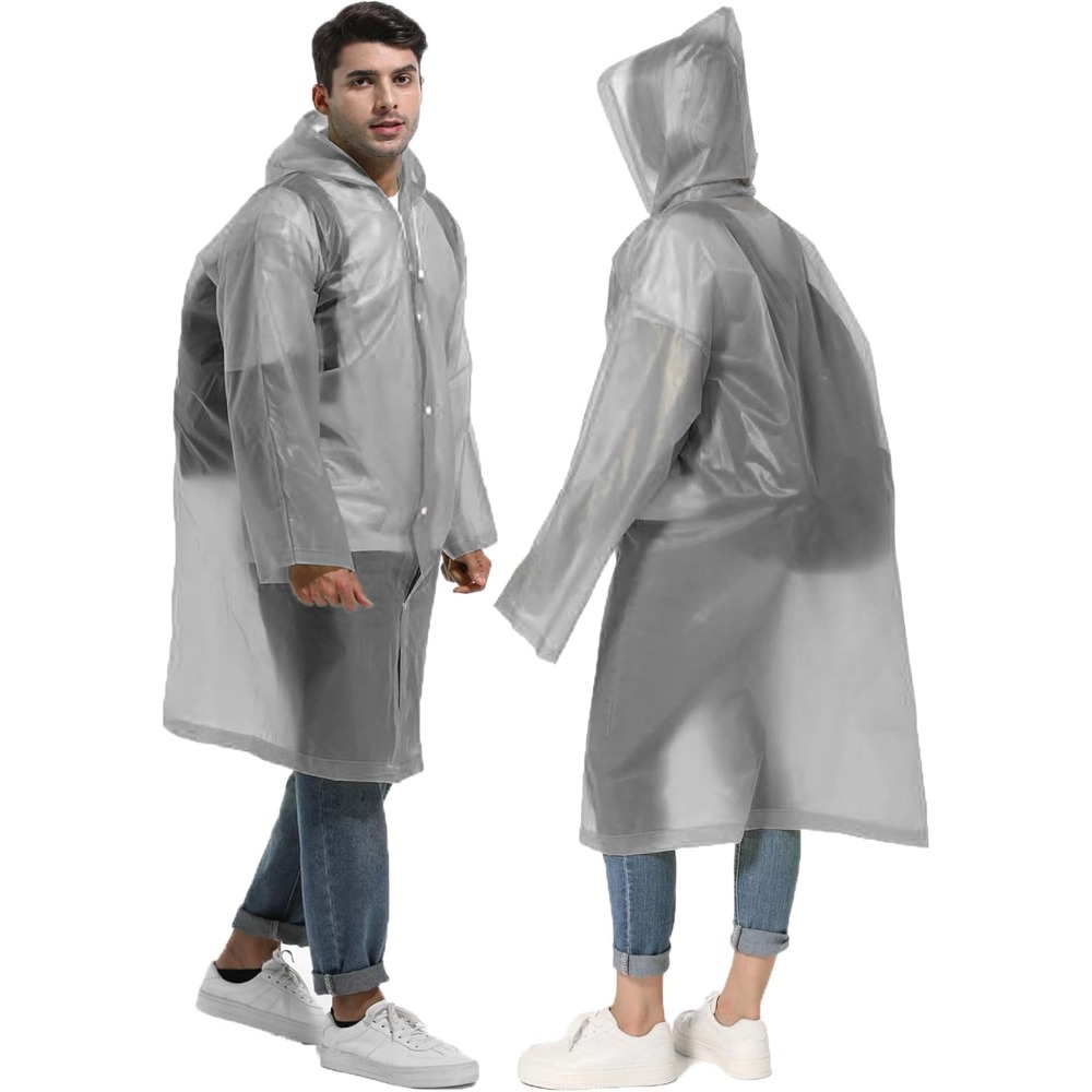 Emergency Poncho Rain - Capa de chuva impermeável caminhadas ao
