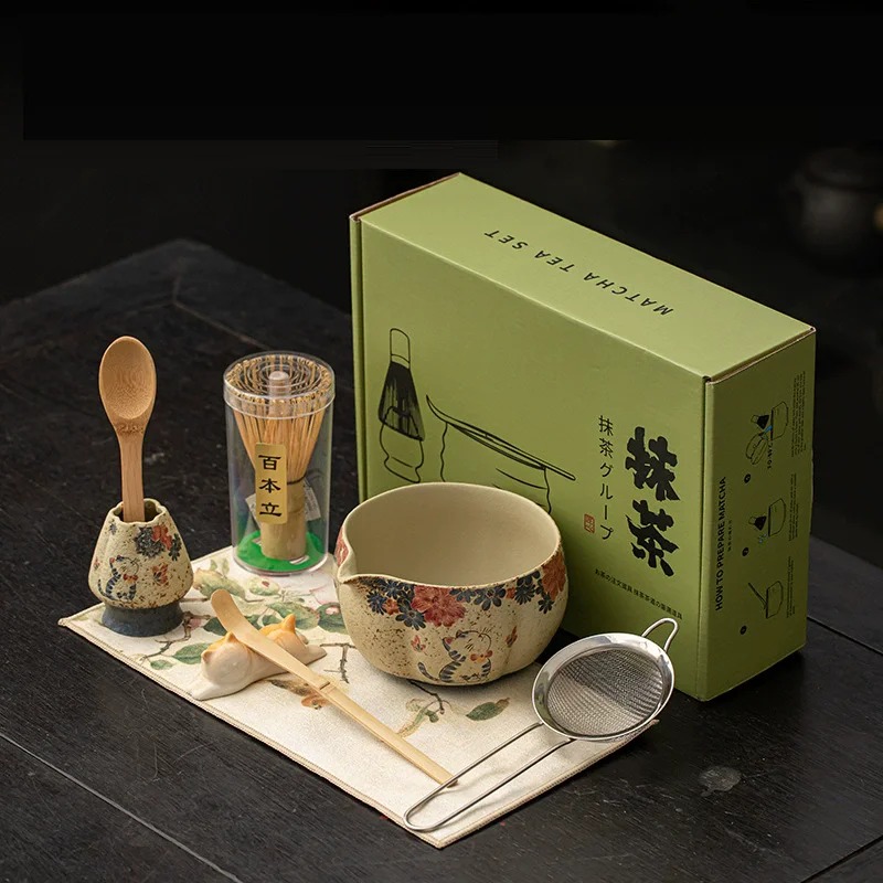 Fire Starting Kit - Conjunto de fabricação de matcha vermelha