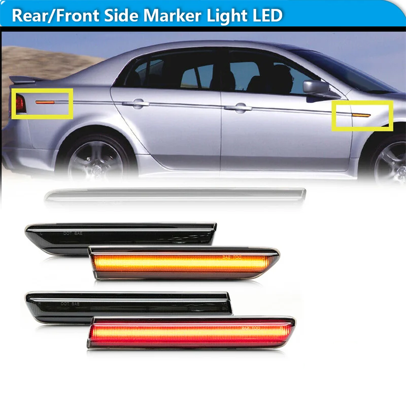 Signal Flare Kit - Para acura tl carro led amortecedor