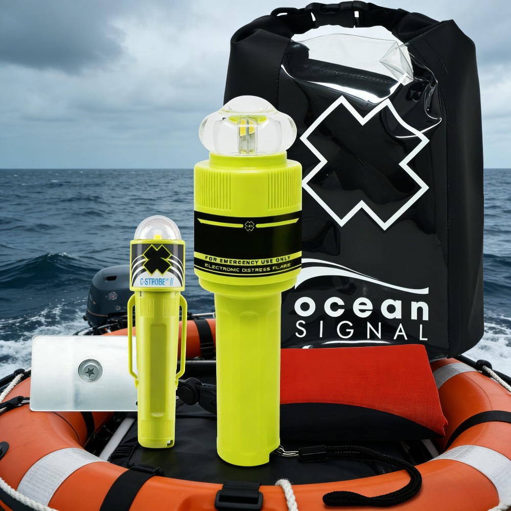 Signal Flare Kit - Kit de Sinalização Eletrônica Marítima Aprovado