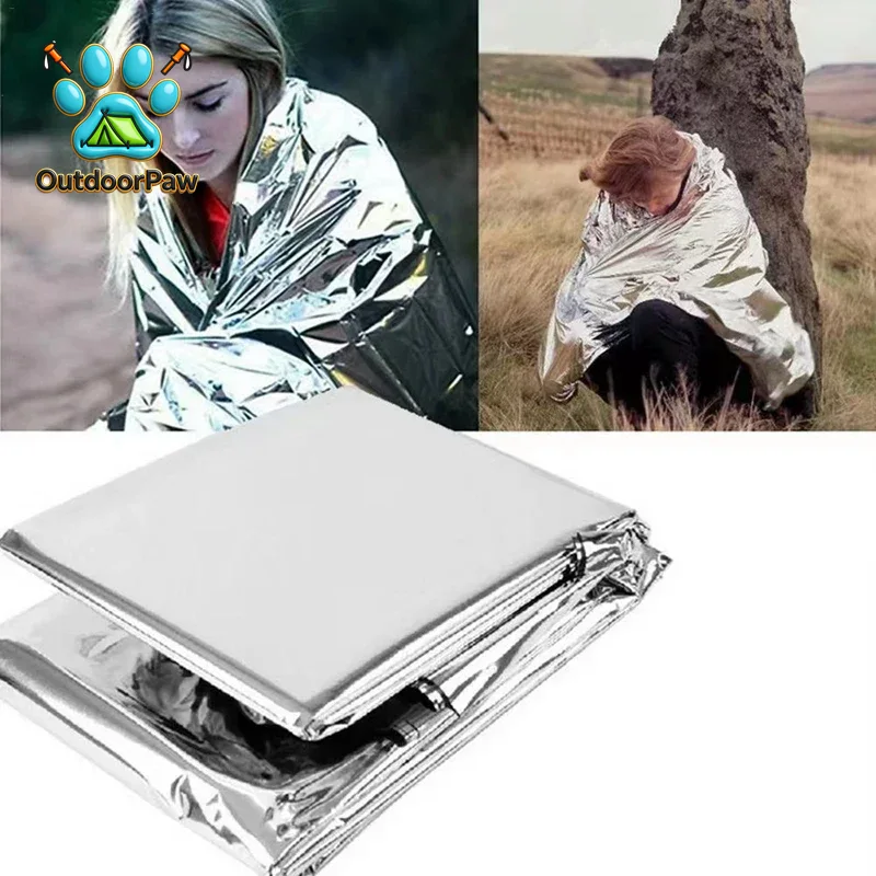 Survival Blanket Reflective - Cobertor Térmico Reflexivo de Emergência 160*210cm