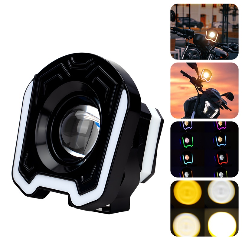 Sos Light Strobe - Holofote led para motocicleta de 4