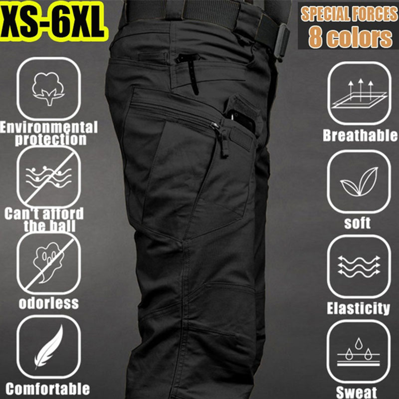 Fishing Kit Compact - Calças de carga tática masculina 6xl