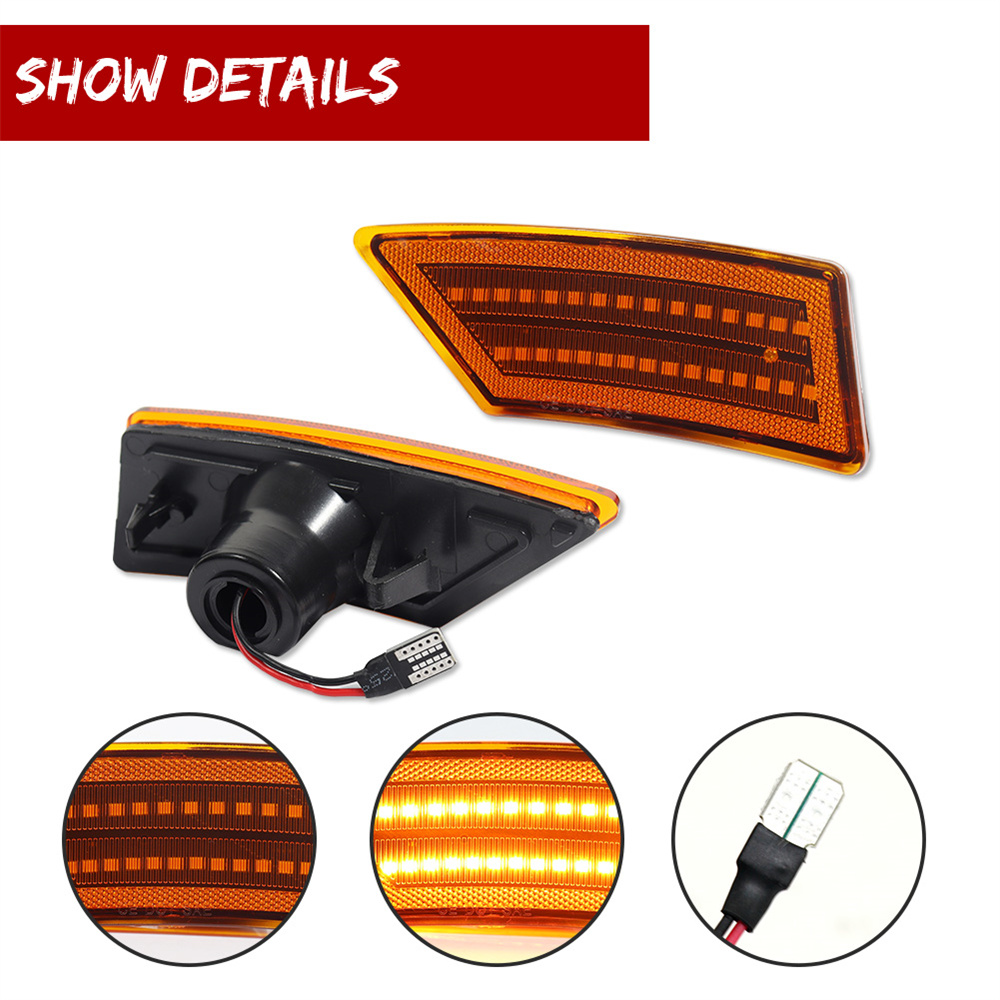2 pçs carro led marcador later - Signal Flare Kit avaliação e preço