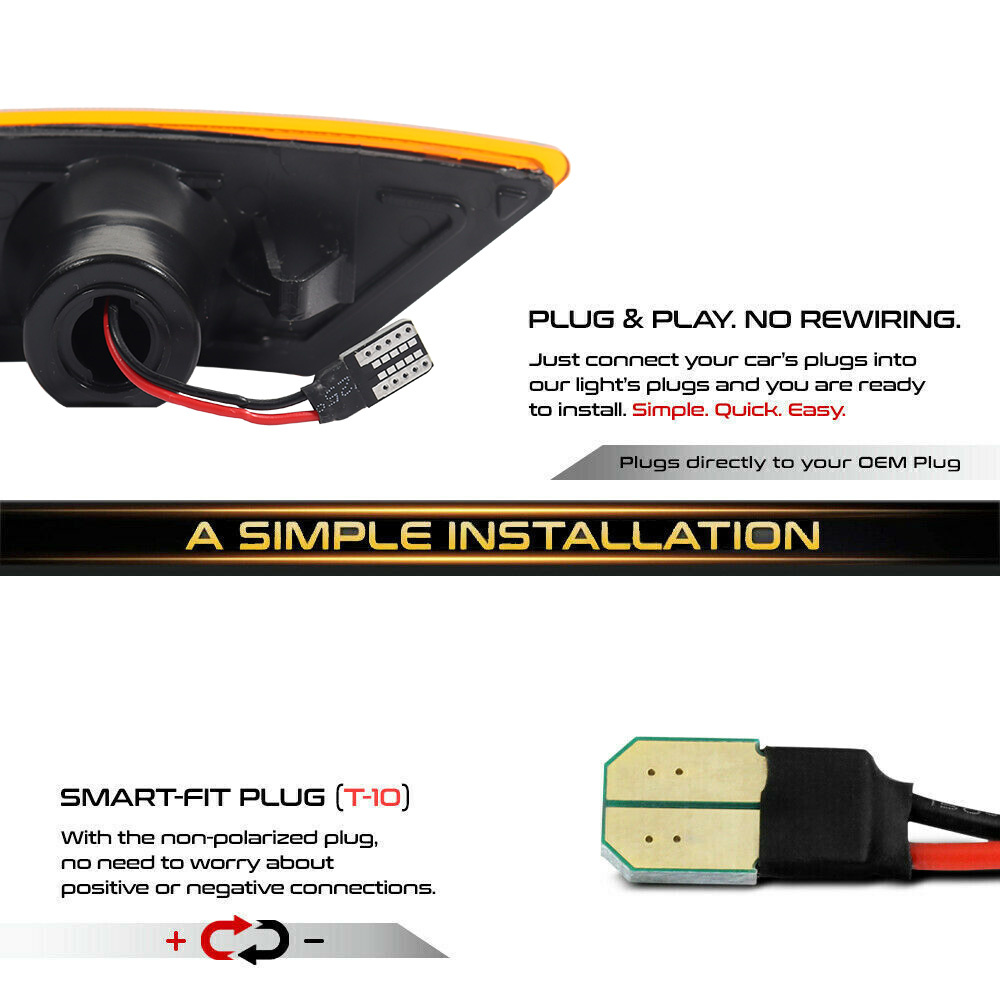 2 pçs carro led marcador later - Signal Flare Kit avaliação e preço