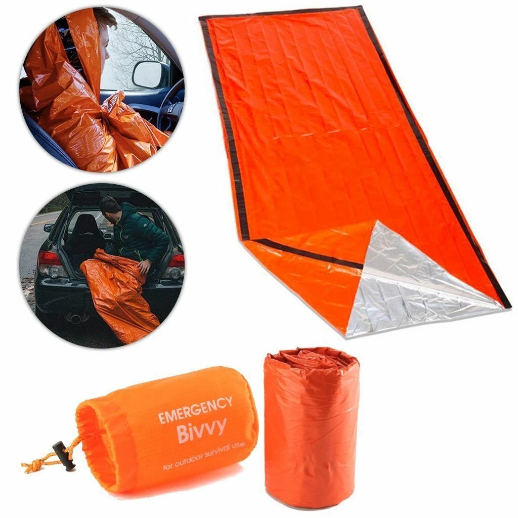 1-5 pacotes de sacos de dormir - Bivy Bag Emergency avaliação e preço