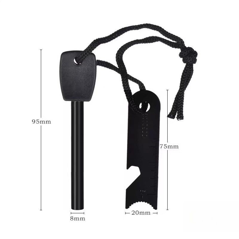 Starter de fogo de pedernal de - Magnesium Fire Starter avaliação e preço