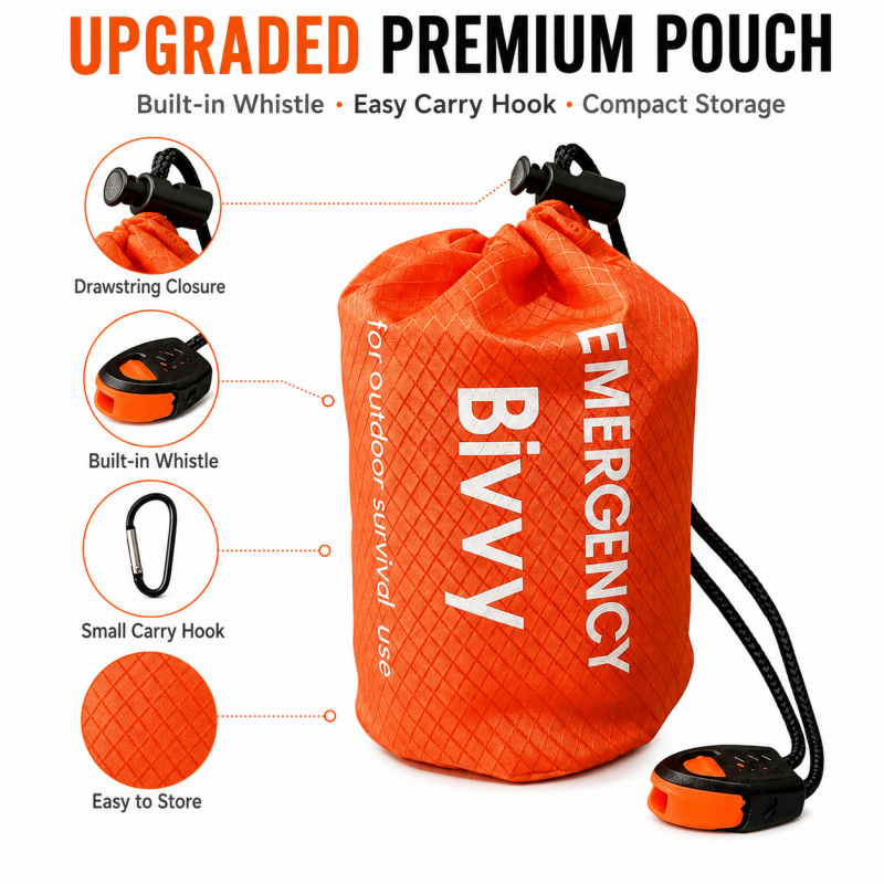 Saco de dormir de emergência c - Bivy Bag Emergency avaliação e preço