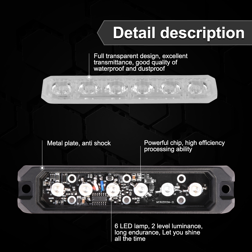 Bogrand LED piscando luz para  - Sos Light Strobe avaliação e preço