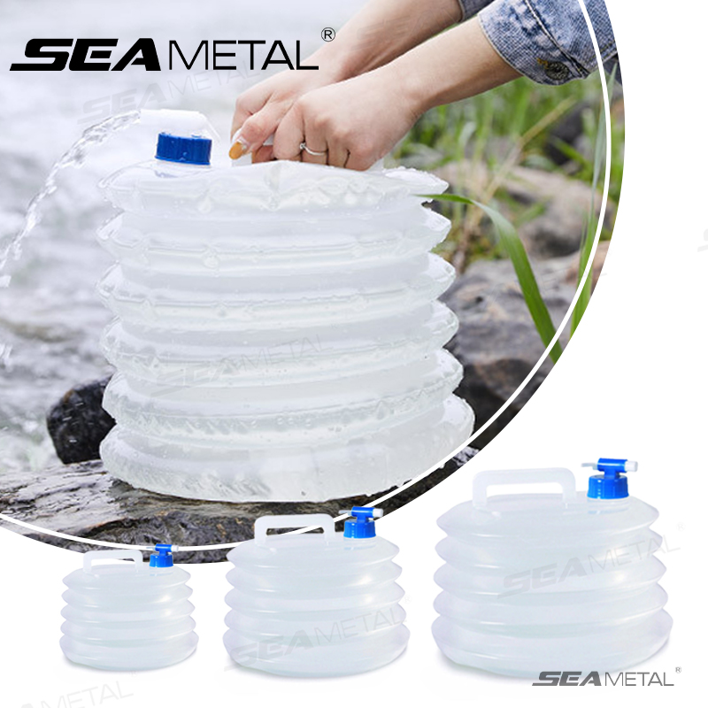 Balde Colapsável SEAMETAL 5L-1 - Water Bag Collapsible avaliação e preço