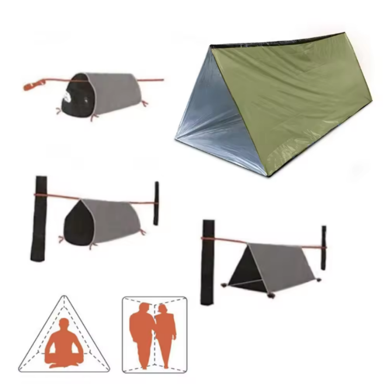 Tenda de Emergência Reutilizáv - Emergency Mylar Tent avaliação e preço