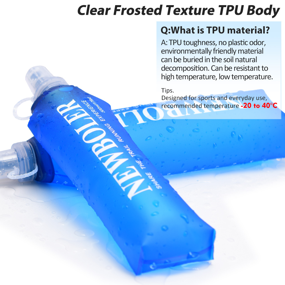 750ml garrafa de água tpu dobr - Water Bag Collapsible avaliação e preço
