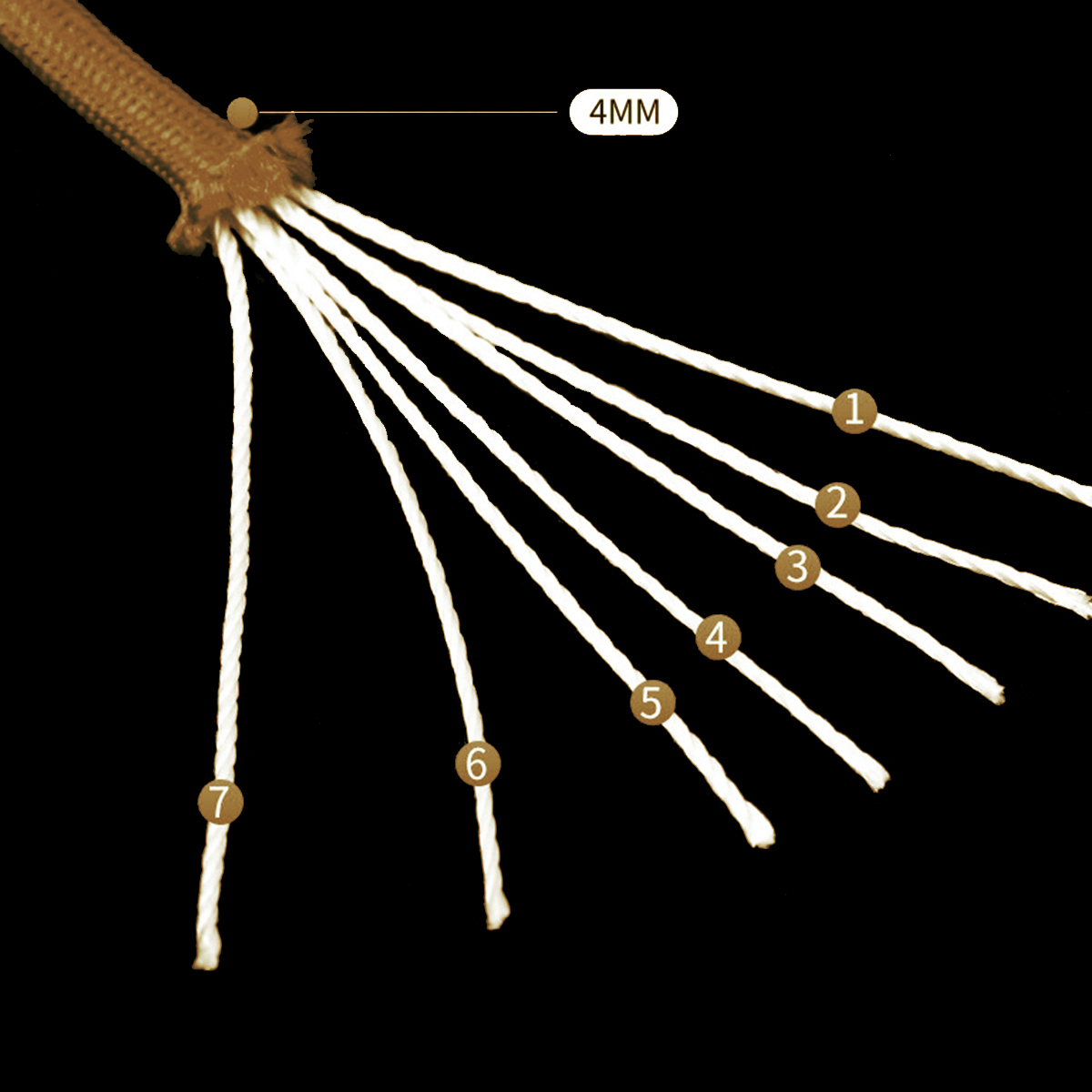 550 paracord corda pára-quedas - Para Cord 1000Ft avaliação e preço