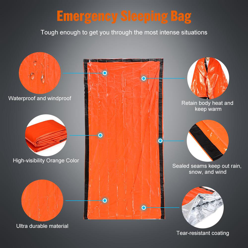 Cobertor Térmico Reutilizável  - Emergency Mylar Tent avaliação e preço