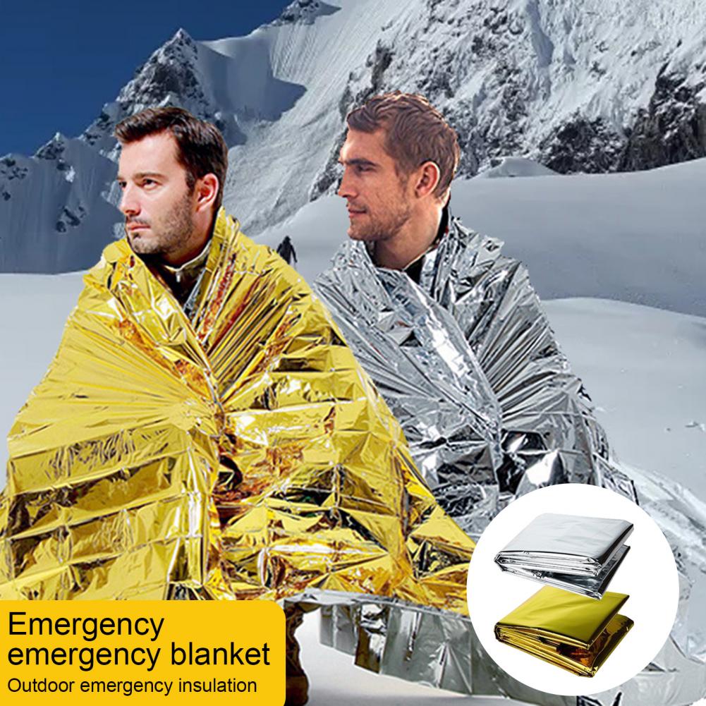 Cobertor térmico de emergência - Survival Blanket Reflective avaliação e preço