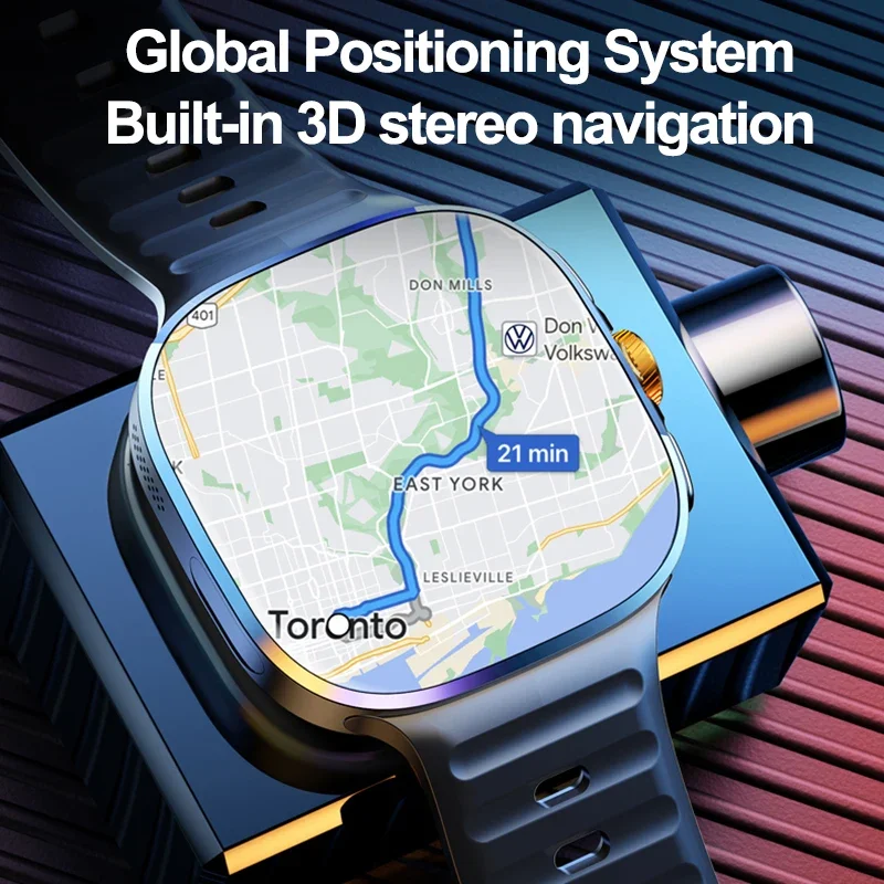 Smartwatch 4G/5G com tela maio - Compass Lensatic avaliação e preço