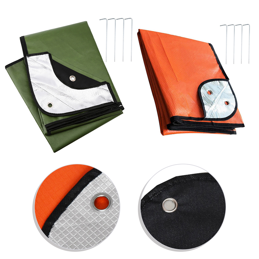 1pc cobertor de sobrevivência  - Survival Blanket Reflective avaliação e preço