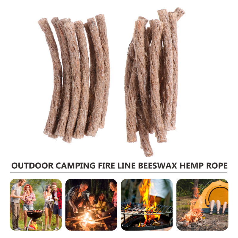 10 pçs sobrevivência pavio cab - Fire Starting Kit avaliação e preço