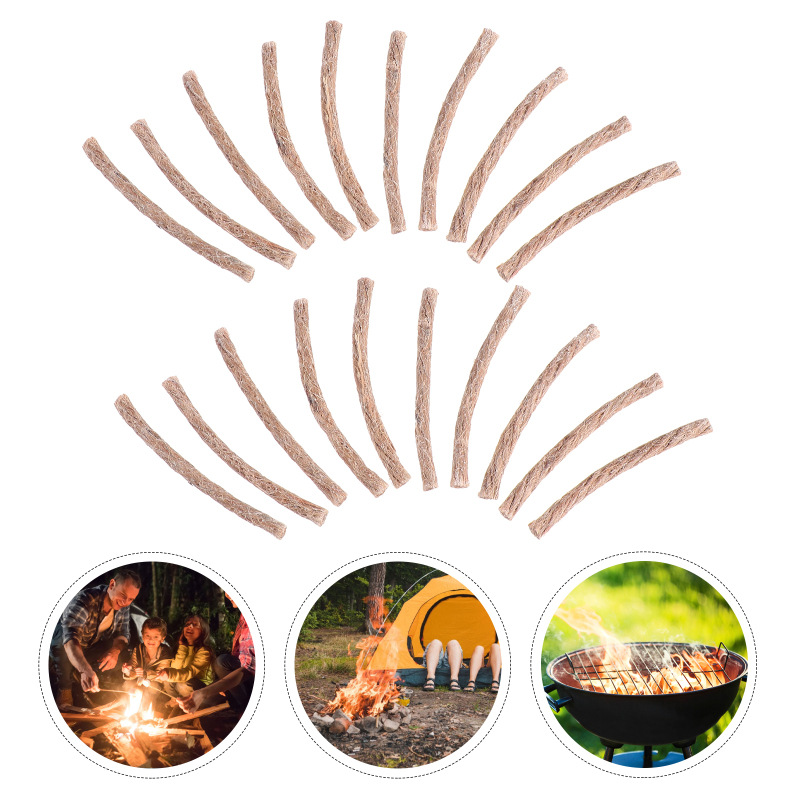 10 pçs sobrevivência pavio cab - Fire Starting Kit avaliação e preço