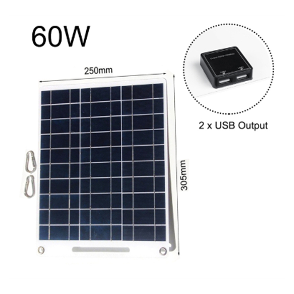 Novo painel solar portátil de  - Solar Emergency Charger avaliação e preço