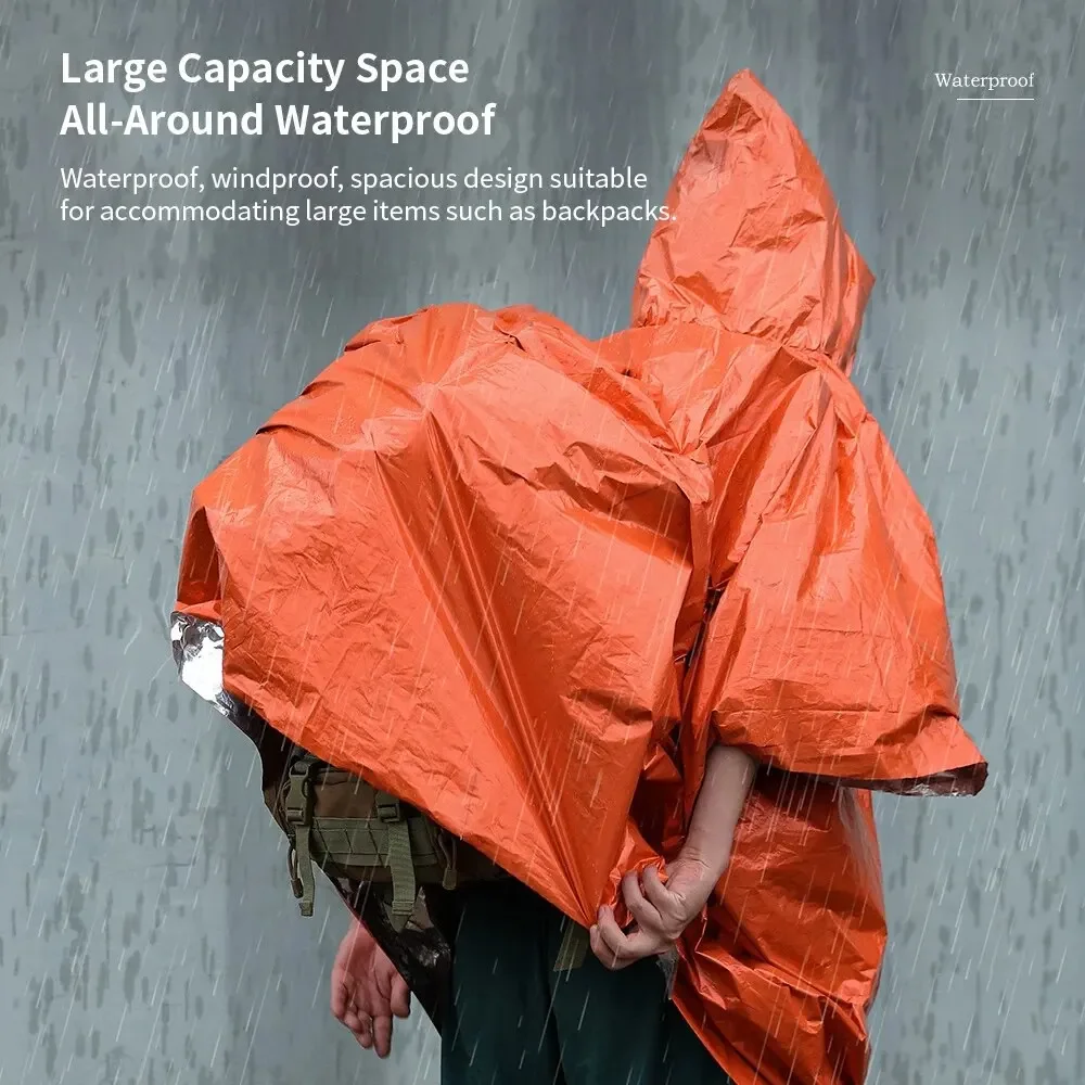 Capa de chuva de emergência po - Emergency Poncho Rain avaliação e preço