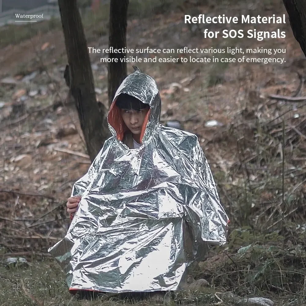 Capa de chuva de emergência po - Emergency Poncho Rain avaliação e preço