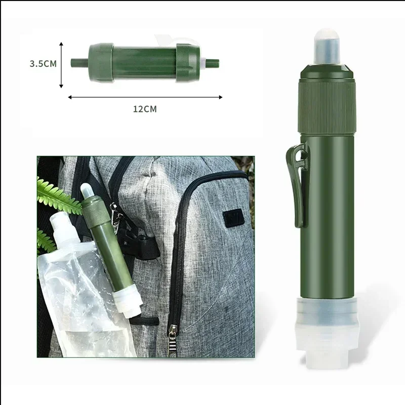 Westtune mini acampamento ao a - Water Purification Straw avaliação e preço