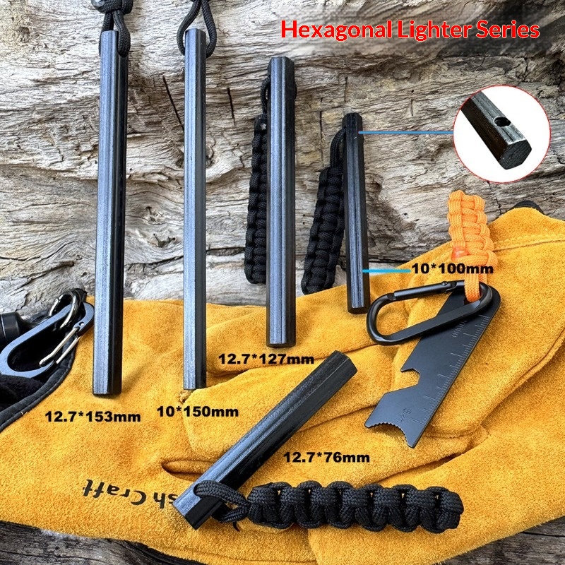 Bastão de Magnésio Hexagonal d - Fire Starting Kit avaliação e preço