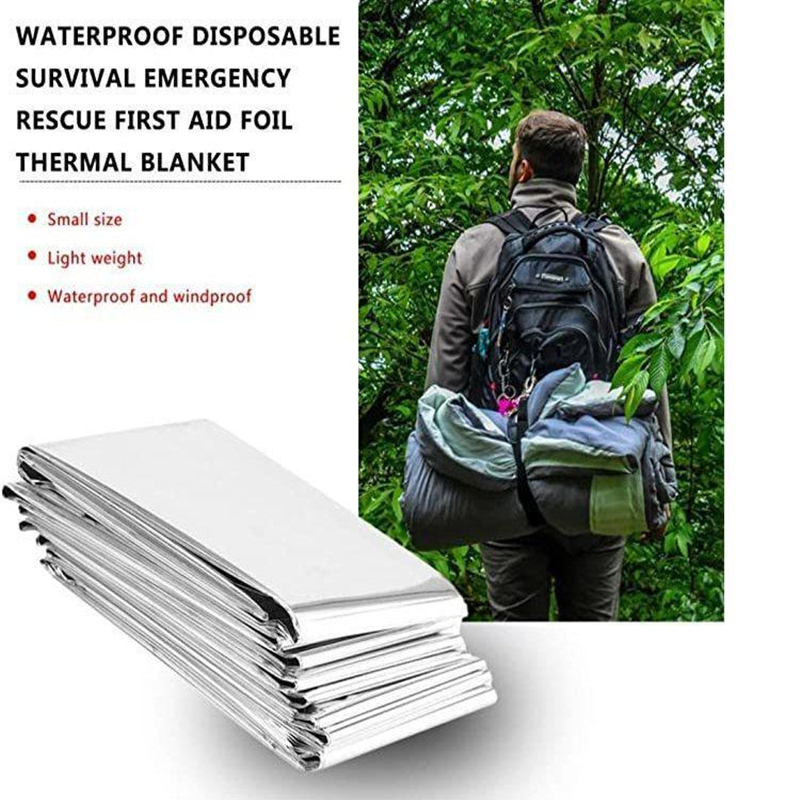 Manta Térmica de Emergência My - Emergency Mylar Tent avaliação e preço
