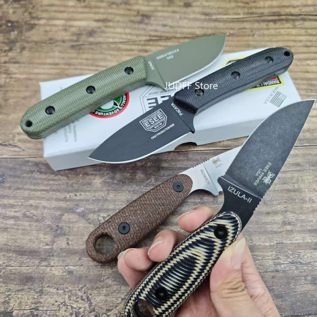 Faca Fixa ESEE IZULA/PACAYA pa - Bushcraft Knife Fixed avaliação e preço