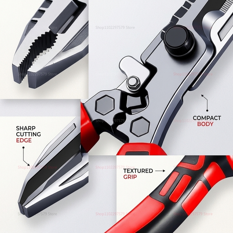 Tesoura Multifuncional para El - Multi Tool Plier avaliação e preço
