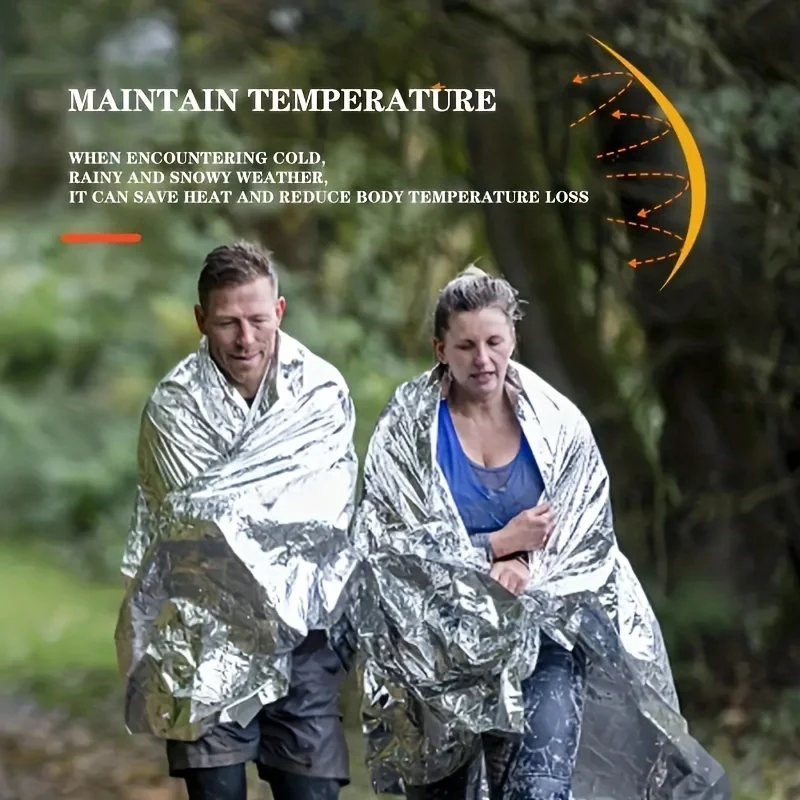 Cobertor portátil de primeiros - Survival Blanket Reflective avaliação e preço