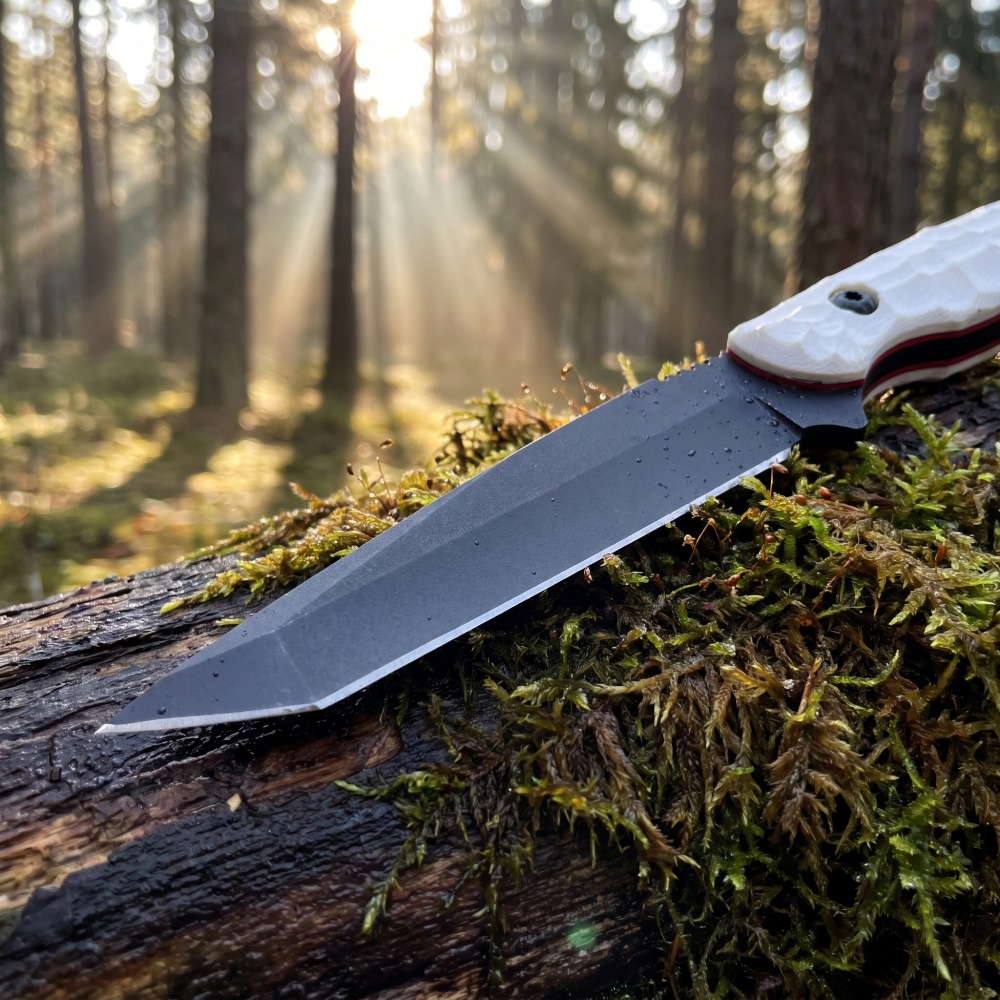 Faca Reta Leve para Acampament - Bushcraft Knife Fixed avaliação e preço