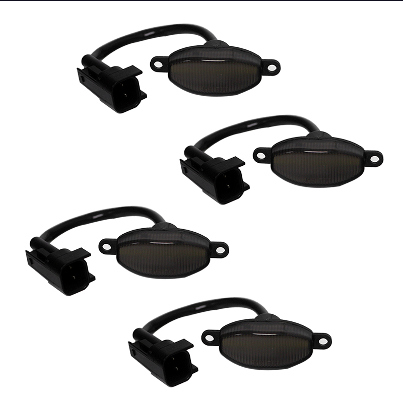 4 pçs lente fumada frente âmba - Signal Flare Kit avaliação e preço