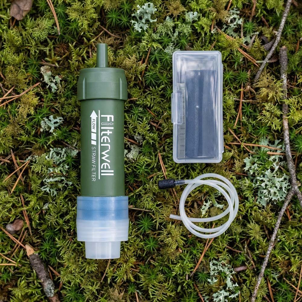 Mini Filtro Purificador de Águ - Water Purification Straw avaliação e preço