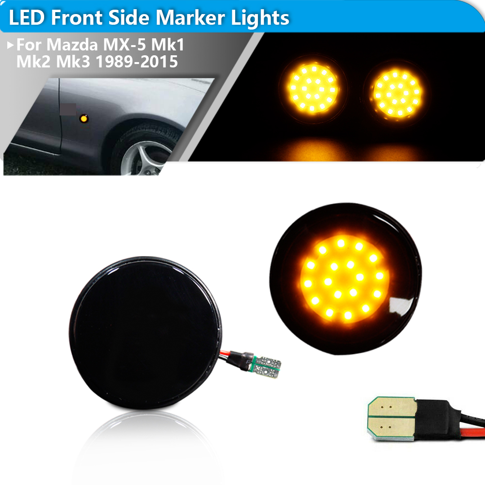 2 pçs ijdm led luzes de marcad - Signal Panel Orange avaliação e preço