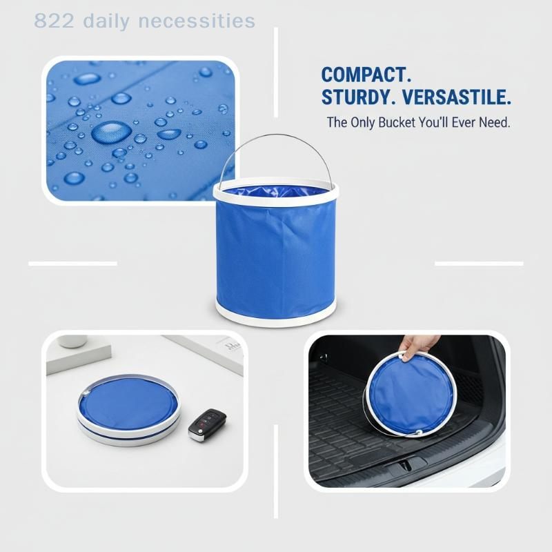 Balde Dobrável para Carro 9L 1 - Water Bag Collapsible avaliação e preço