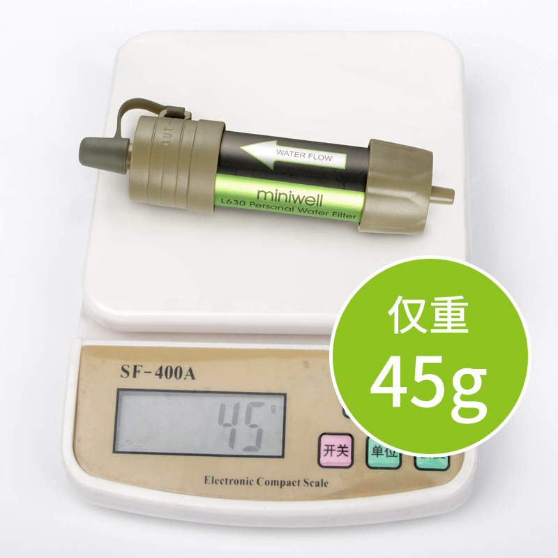 Filtro Portátil de Purificação - Water Purification Straw avaliação e preço