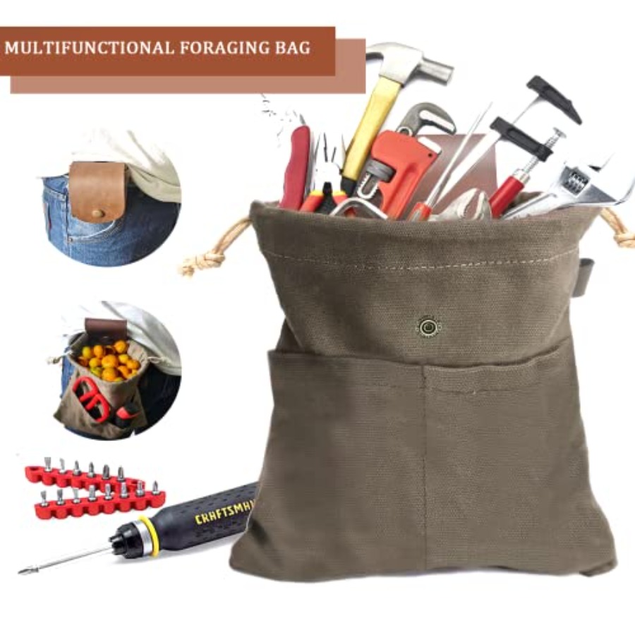 Bolsa Dobrável de Couro e Lona - Water Bag Collapsible avaliação e preço