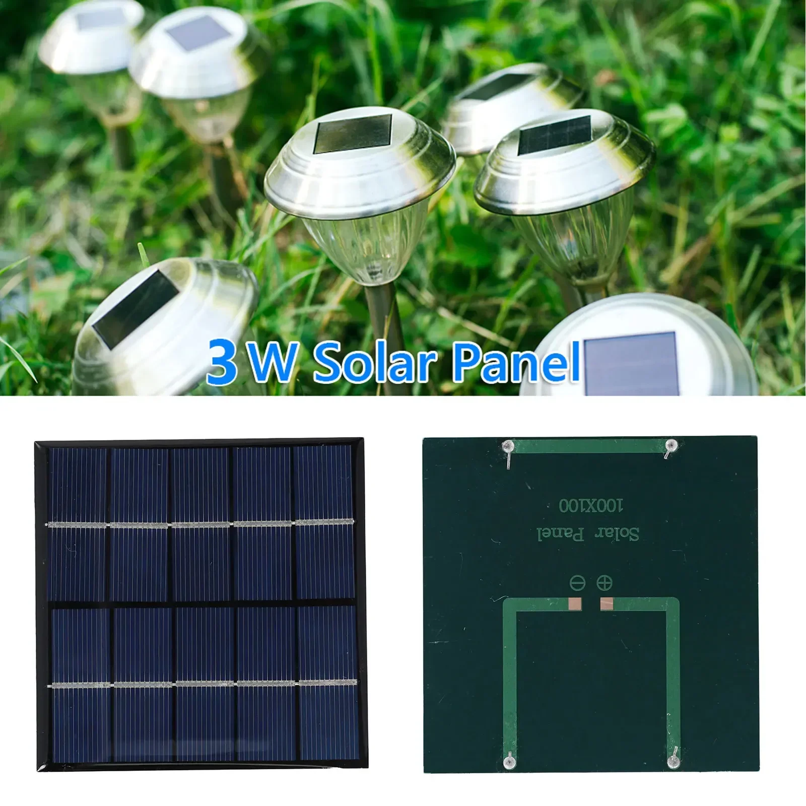 Painel solar 3w 5v placa solar - Solar Emergency Charger avaliação e preço