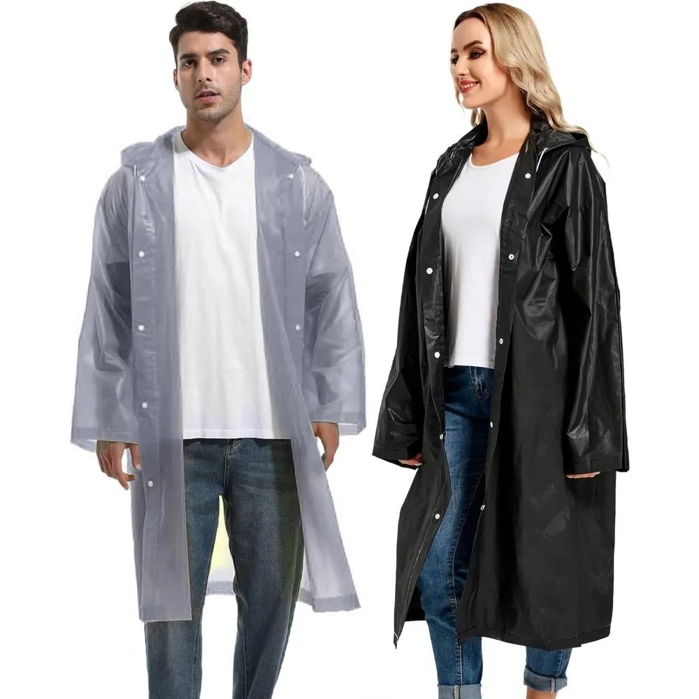  1/2PCS Poncho de Chuva Compa - Emergency Poncho Rain avaliação e preço